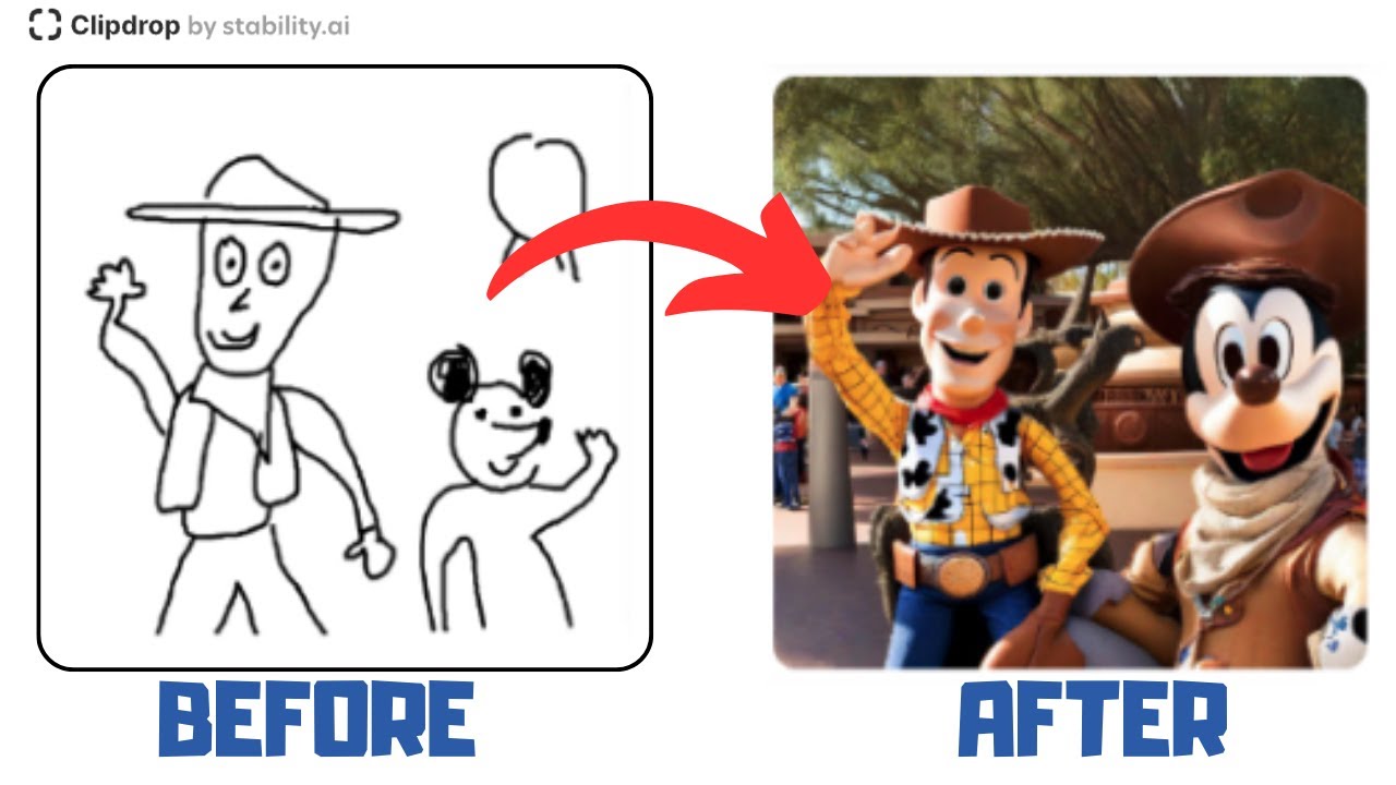 How AI Turned This Doodle Into a Work of Art !