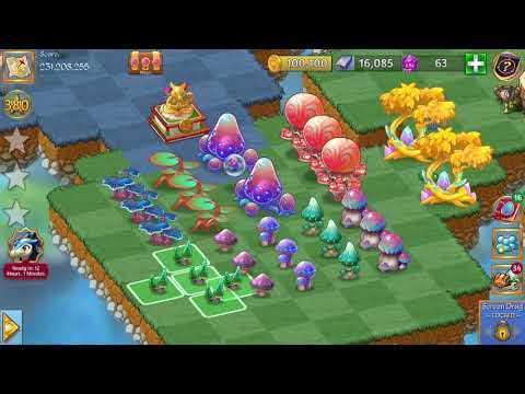 Merge Dragon All Magic Mushrooms and The Golden Mushroom Wonder