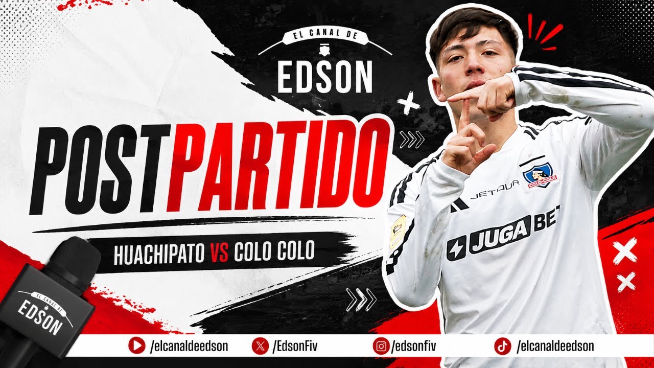 ⚪⚫ EL POST PARTIDO: HUACHIPATO VS COLO COLO | COPA DE LA LIGA EN VIVO ⚪⚫