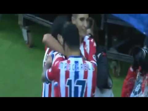 Sporting Gijon vs Espanyol 2-4 Carlos Castro Goal 27-2-2016 HD