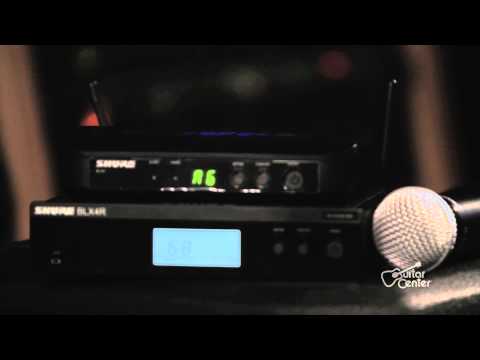 The SHURE BLX Wireless System at Guitar Center