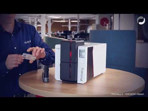 Evolis Primacy 2 mit YMCKOO-Farbband - doppelter Schutz und UV-Effekt