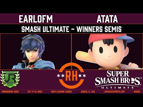 Roundhouse 2023 WINNERS SEMIS - EarlOfM (Marth) vs ATATA (Ness) - Smash Ultimate