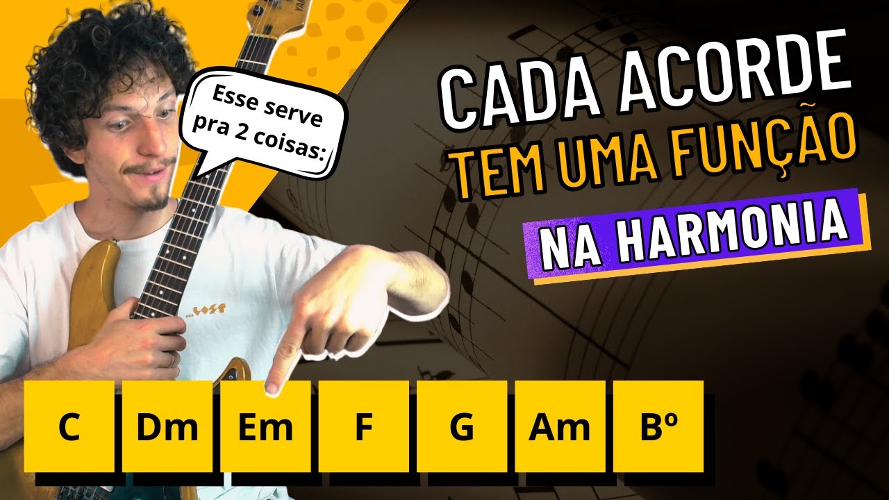 O Primeiro Passo Para Quem Quer DOMINAR Campo Harmônico: AULA COMPLETA DO CURSO