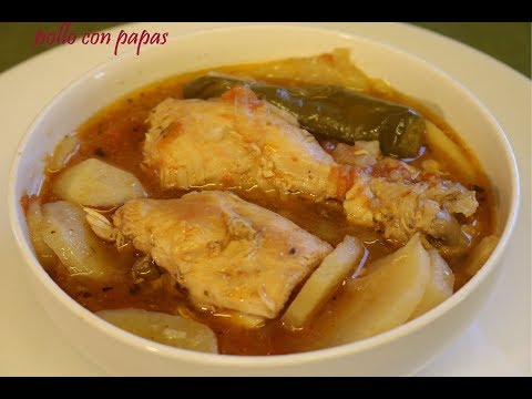 HOW TO MAKE CHICKEN WITH POTATOES #CHICKENBROTH #EASYCHICKEN #MOM'SRECIPE || COOK AND MORE WITH A...