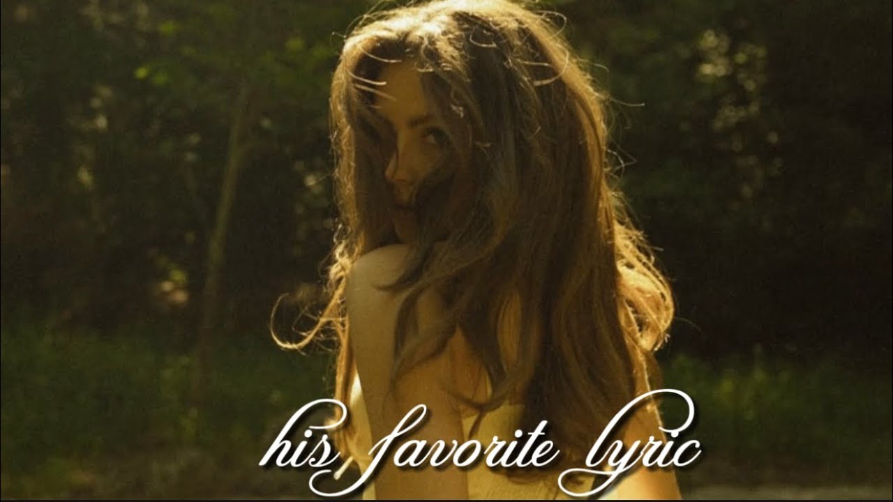 You are the girl in every song he love