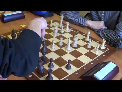 FM Bernotas Arturs - Pjotrs Koljasa, chess rapid, French defence, PART 1