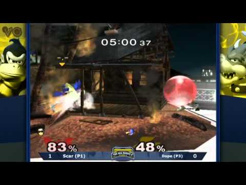 The Big House 2 - Scar (Captain Falcon) Vs. Dope (Falco) - Pools Round 1