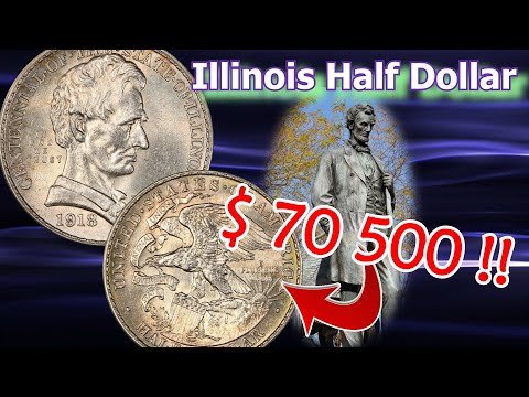 The 1918 Illinois Lincoln Silver Half Dollar Coin