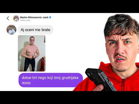 SUROVO OCENJIVANJE IZGLEDA BALKANSKIH TIKTOKERA! (MARKO JACK MI PRETI)