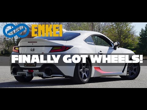 Wheels finally came for my GR86! Enkei T6R 17x8 +45 (Gloss Gunmetal)