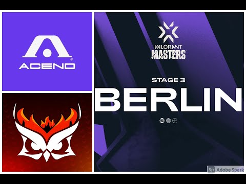 ACEND vs SuperMassive Blaze -  Valorant Champions Tour Stage 3: Masters Berlin