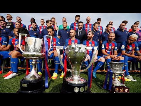 [BEHIND THE SCENES] FC Barcelona official photo (season 2016/17)