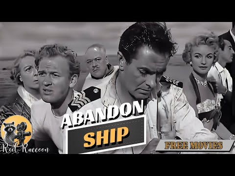 Abandon Ship 1957 Tyrone Power, Mai Zetterling, Lloyd Nolan   British Adventure Film