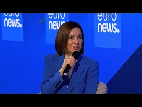 Sandu calls on EU to ‘get creative’ in speeding up process for Moldova to join bloc