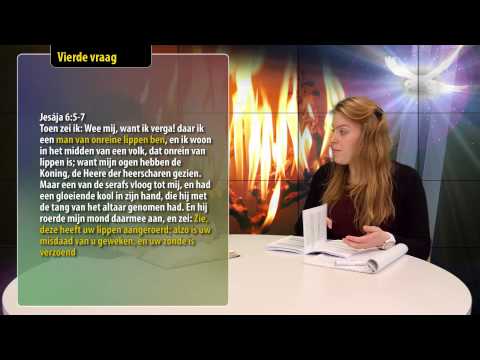 Wekelijkse Bijbelstudie 2 mei 2015 - De Heilige Geest geassocieerd met vuur