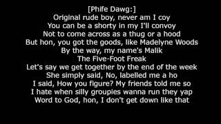 Wiz Khalifa & Phife Dawg - Electric Relaxation [Lyrics On Screen]