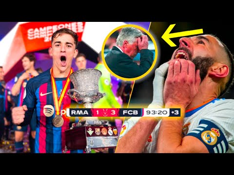 La XAVINETA Destruyó Al Real Madrid en está Final
