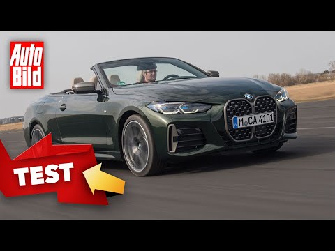 BMW 4 Series Convertible (2021) | First drive in the new BMW 4 Series Convertible | Test with Ale...