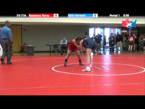 58 KG R4 - Katie Germain (King) vs. Rosemary Flores (Campbellsville)