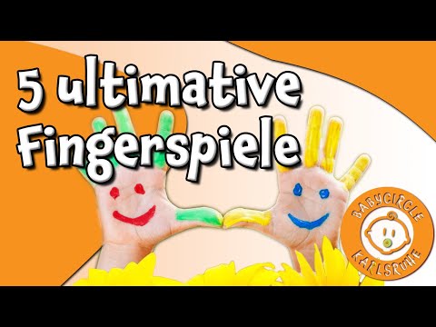 Die 5 ultimativen Fingerspiele, die dein Baby lieben wird.