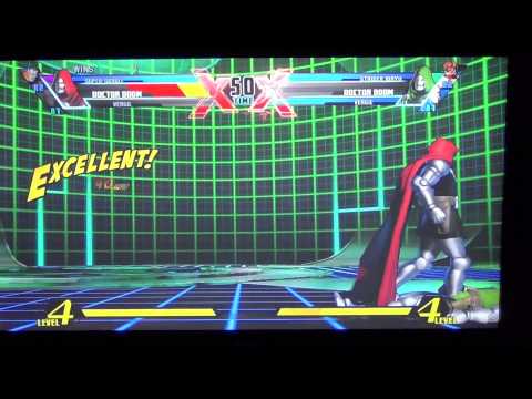 Super Arcade's Friday Dojo UMVC3 Hipnotic (Vergil,Doom,Skrull) vs Clockwork (Doom,Vergil,Strider)