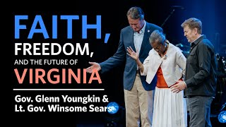 Faith, Freedom, and the Future of Virginia | Glenn Youngkin & Winsome Sears at Cornerstone Chapel