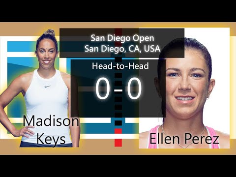 Tennis Score Live - Madison Keys vs. Ellen Perez | San Diego Open