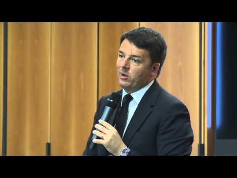 Renzi visita l'Azienda Aia a Verona (11/04/2016)