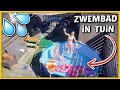 TOCH ONS MEGA ZWEMBAD OPZETTEN?! ? | Bellinga Vlog #1752