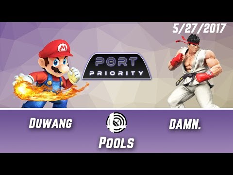 Port Priority - Duwang (Mario)  Vs. DAMN. (Ryu) - Pools