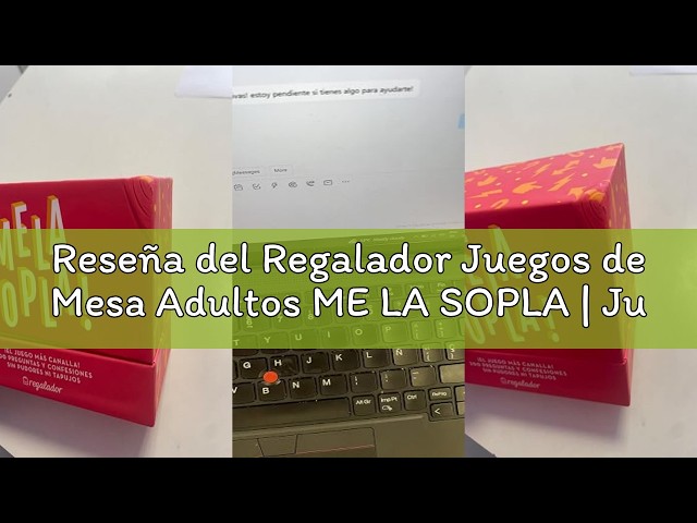 Vídeo relacionado con Juegos de Mesa Adultos ME LA SOPLA | Juego de Cartas para canallas sin tapujos | Preguntas y Confesiones Divertidas | Regalos Originales para Amigos | Diseñado por Hellofun! | 4 Jugadores | +18