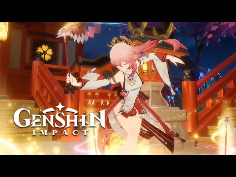 Narukami Shrine Ritual Final Cutscene | Yae Miko Story Quest Divina Vulpes Great Narukami Offering