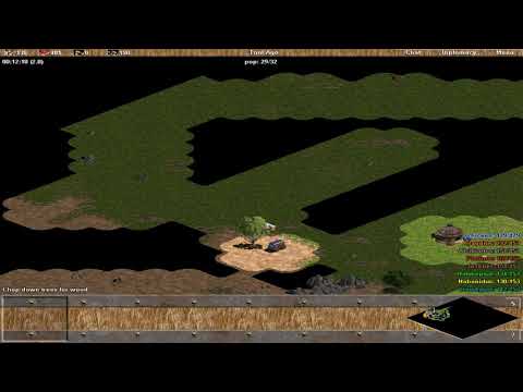 AOE Full Match - Choson vs 7 Hardest - Age of Empires