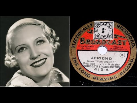 78 RPM – Bidgood’s Broadcasters – Jericho (1929)