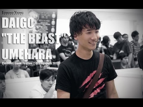 Daigo Umehara (Ryu) vs Real Deal (Gouki) Honey Match FT3 SSF4 AE 2012