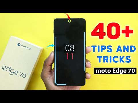 Moto Edge 70 Tips and Tricks || Moto Edge 70 5G 40+ New Hidden Features in Hindi