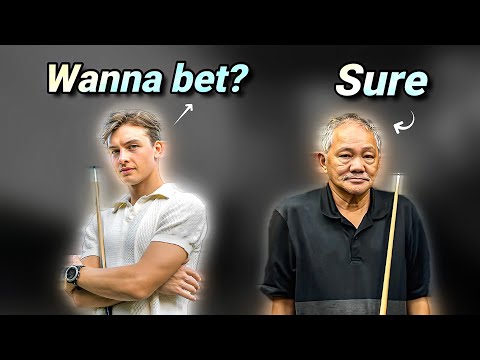 Money Game PLAYER Thinks He CAN OUTSMART 64-Year Old EFREN REYES