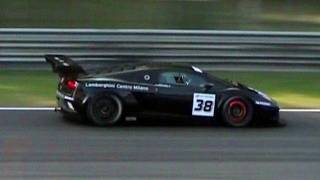 Lamborghini Gallardo LP600 Reiter GT3 SOUND - Backfires, Flames & Acceleration!!