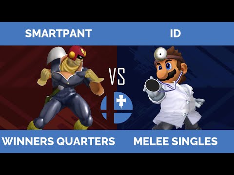 RogaSmash 195: SSBM Winners Quarters - Smartpant (C Falcon) vs Id (Dr Mario)