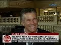 24 Oras: Dating bida sa "Rosalinda" na si Fernando Carrillo, balik-Pilipinas
