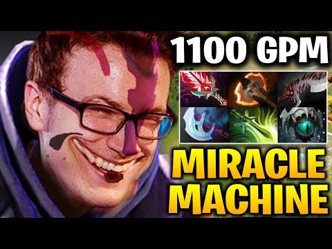 MIRACLE 1100 GPM ANTI MAGE: HOW IS THIS POSSIBLE?? (MatchID: 3980187253)