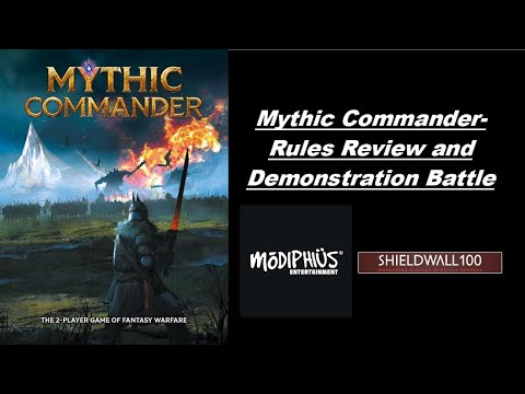 Mythic Commander Review and Rules Demonstration