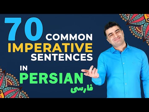 70 Persian/Farsi Imperative Sentences