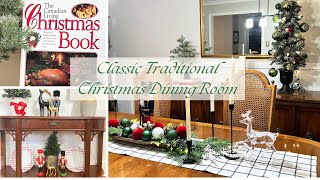 My Fabulous Traditional Christmas 2023 Dining Room Filled With Family Christmas Traditions