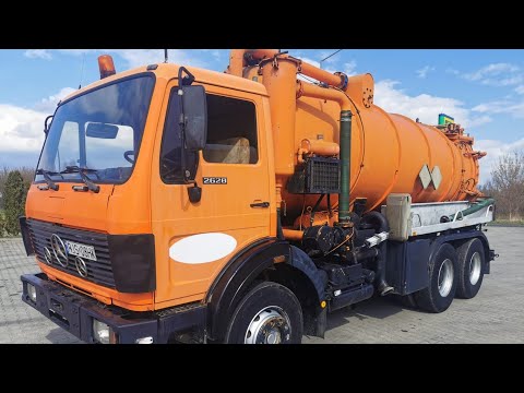MERCEDES-BENZ SK 2628 V8 , 6X4 , full Steel , 12500LManual  @karotruck2962