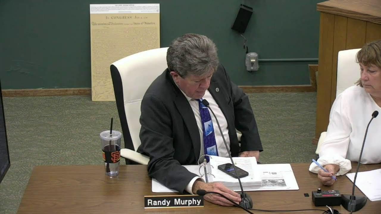 Solvang City Council meeting, August 10, 2026. Source: City of Solvang/YouTube.