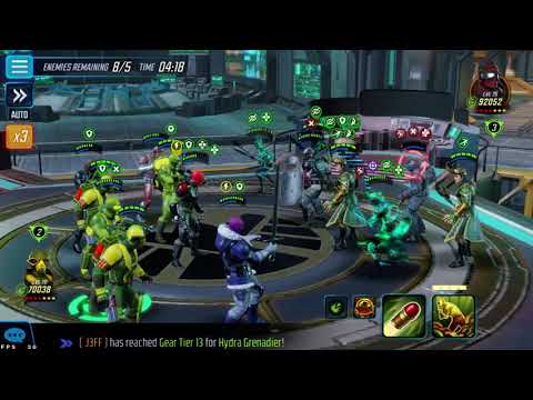 MSF 449k Hydra 3.0 vs 602 Mercenary (Hela-Loki) in Armory   200k PUNCH UP!!!