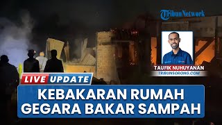 Rumah Lansia di Jalan Apel Kelurahan Malagusa Sorong Ludes Terbakar, gara-gara Bakar Sampah