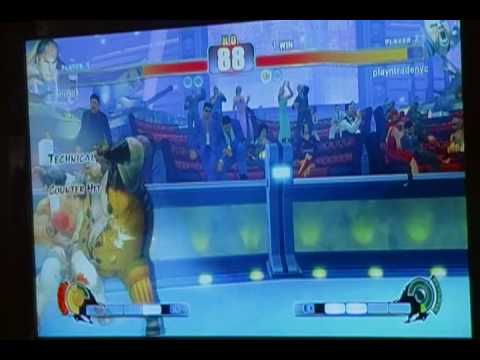 Play N Trade Nationals SF4 Tournament part 5 Kineda? (RY) vs Lemon aka JUSTIN WONG (RU)